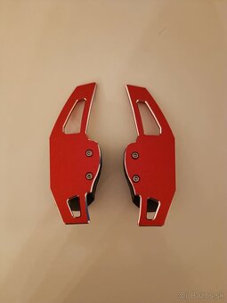 DSG Pádla červené Škoda,VW 5/6 GTI/GTD/R Octavia/Superb atď. - 4