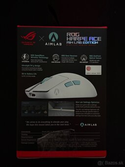 Asus ROG Harpe Ace Aim Lab Edition Moonlight White - 4