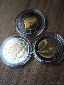 2€ Monako 2007, Grace Kelly,replika - 4