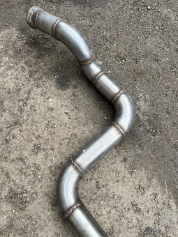 Vyfuk Golf 4 nerez 70 mm - 4