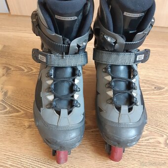 Kolieskové Korčule Salomon FSK 250 carboncomposite UFS Dual - 4