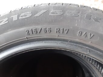 Letné pneumatiky PIRELLI 215/55 R17 - 4