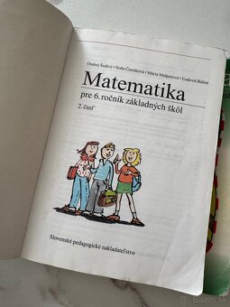 Učebnica - Matematika pre 6. ročník základných škôl - 4