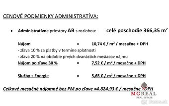 Samostatný kancelársky celok 366m2, Stará Vajnorská - 4