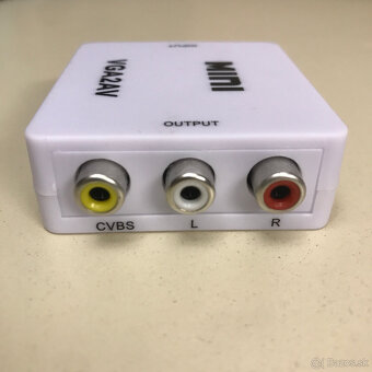 VGA2AV - adapter VGA do tv(AV) - 4
