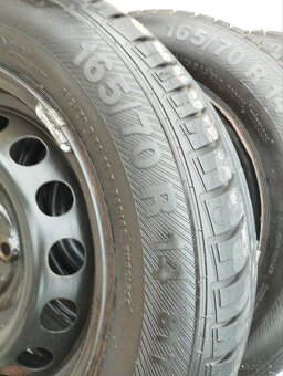 Pneu +disky 165/70 R14 - 4