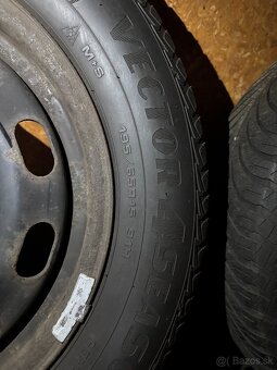 Zimné/Celoročné pneu na diskoch, Zimná sada R15 - 4