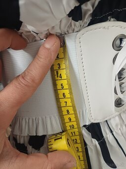 Biely elastický korzetový opasok – nový - 4