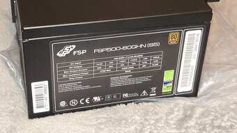 FSP/Fortron FSP500-60GHN 80PLUS BRONZE, bulk, 500W, black - 4