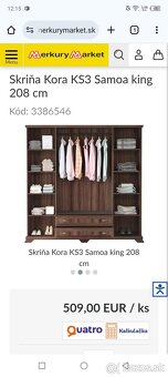 Skriňa šatníková - 4