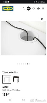 Ikea stôl Micke - 4
