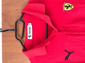 PUMA/FERRARI originál Red damske tricko S/M - 4