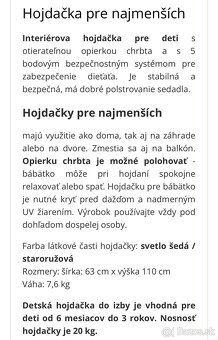 Detská hojdačka - 4