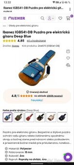 Ibanez obal na gitaru - 4