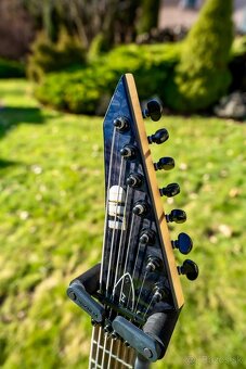 ESP LTD BUZ-7 See Thru Black Elektrická gitara - 4