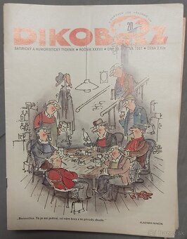 PREDÁM DIKOBRAZ KOMPLETNÝ ročník 1981 - 4
