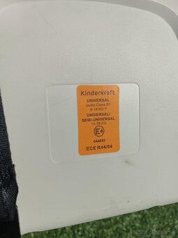 Predám použitú autosedačku KinderKraft ONETO3 - 4