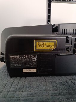 1998 Panasonic XBS Boombox RX-DS16 CD, cassette cassette, AM - 4