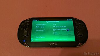 Pokazená PS Vita 1100 crystal black - 4