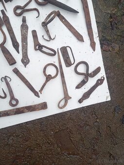 Staré kované výrobky veci - 4