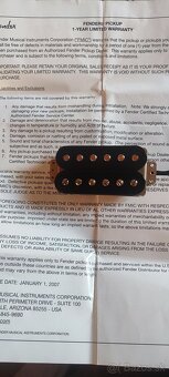 Gitarový snímač HB Fender - 4