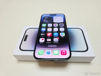 APPLE IPHONE 14 PRO 128GB BLACK,BATERKA 100% - 4