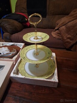 Porcelánový Etažér Československo - 4