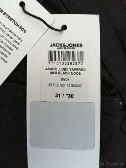 Predám pánske kapsáčové nohavice JACK & JONES. - 4