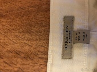 BURBERRY originál luxusne damske nohavice 38/40 - 4