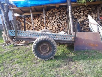 Predávam malotraktor domácej výroby motor lada 1200 - 4