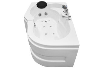 M-SPA - 0207 Kúpeľňová vaňa s hydromasážou 150 x 92 x 53 cm - 4