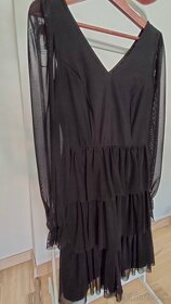 Krásne čierne šaty MOHITO veľ. S /.36 - 4