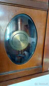 Predám funkčné starožitné hodiny DUFA polbicie dvojton - 4