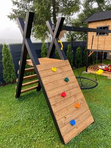 Detské záhradné ihrisko/domček + pieskovisko - 4