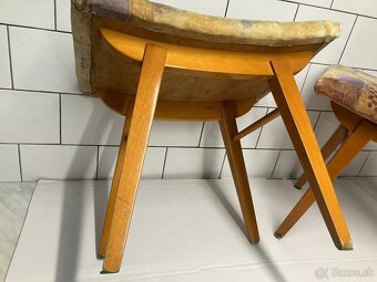 Retro taburetky 2 kusy - 4