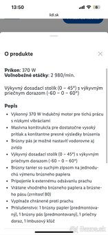 Pasová a tanierova bruska Parkside - 4