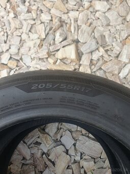 Predám letné pneumatiky Hankook 205/55 r17 - 4
