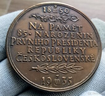 Medaile T.G.Masaryk. - 4