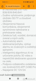 Vonkajšia wifi duo kamera - 4