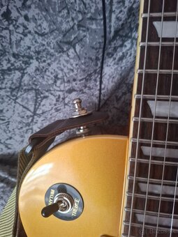 Predám el.gitaru Epiphone LP 50,Goldtop.Limited edition - 4
