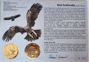 Autorská karta k 5€ minci Hlavátka a Orol - 4