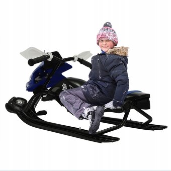 Snežný skúter detský - sánky - sane - 4