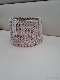 Hackovany kosik handmade - 4