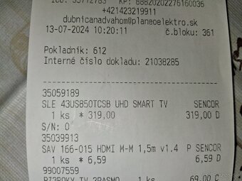 Sencor smart TV uhl.108cm - 4