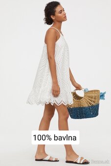 H&M ažúrové šaty - 4