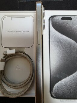 SKORO NOVY iPhone 15pro + príslušenstvo - 4