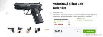 CO2 Pištoľ Colt Defender - 4