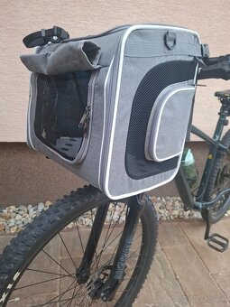 Taška na bicykel pre psíka alebo mačičku - 4
