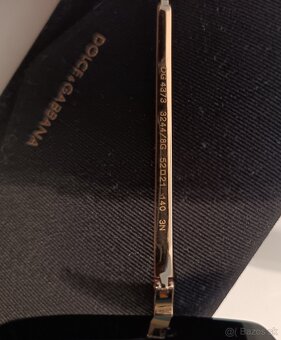 Nové okuliare DOLCE&GABBANA s bločkom. Pôvodná cena 260eur - 4