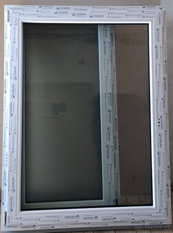 Plastové okná antracit hladký/biela, 75x148cm, 109x148cm - 4